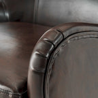 27 High Back Accent Chair with Wing Back and Birch Legs