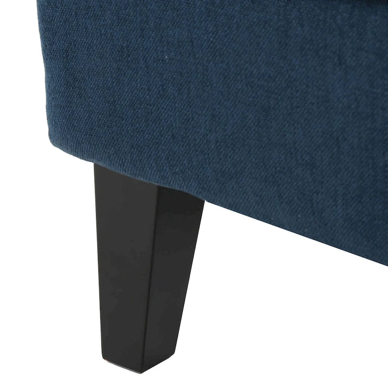 27 High Back Accent Chair with Wing Back and Birch Legs