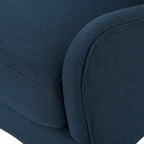 27 High Back Accent Chair with Wing Back and Birch Legs