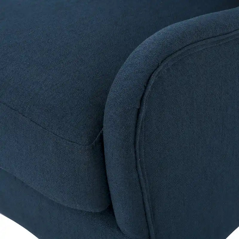 27 High Back Accent Chair with Wing Back and Birch Legs