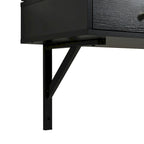 Floating Makeup Vanity Desk with Mirror & 3-Color Lights