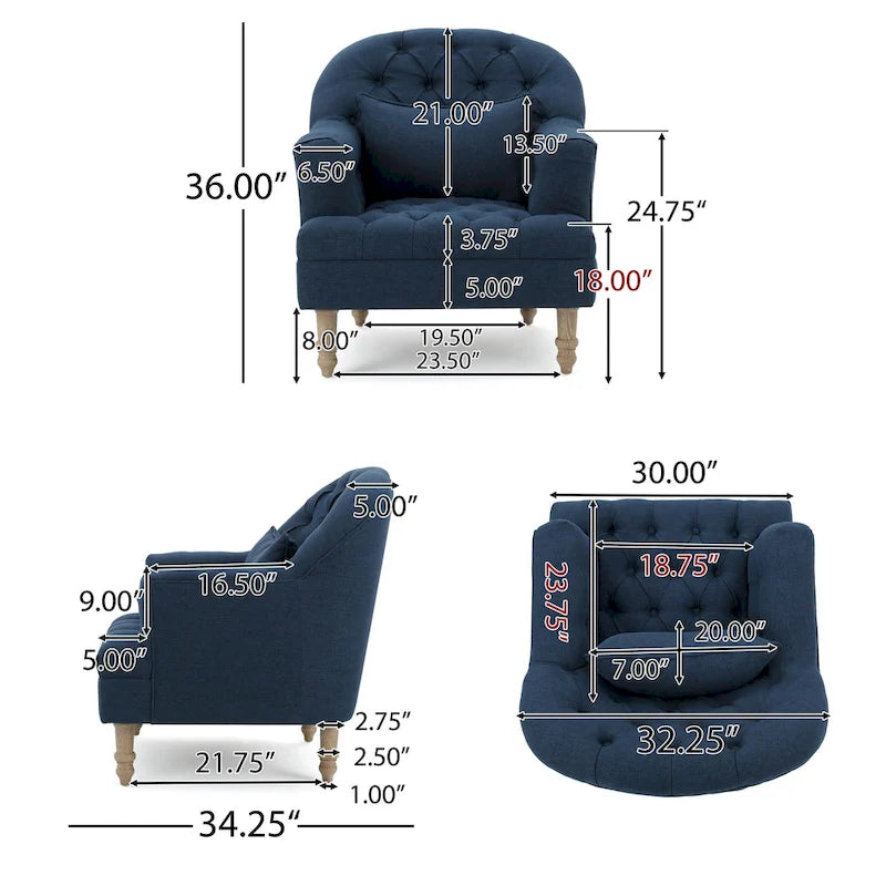 Tufted Armchair
