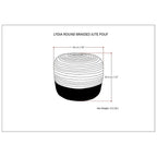 Round Pouf
