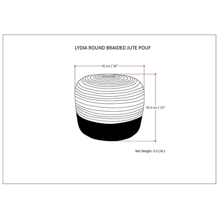 Round Pouf