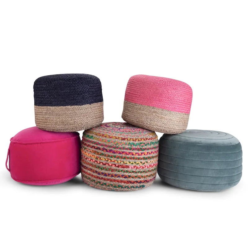 Round Pouf