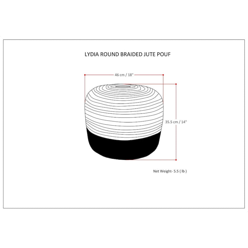 Round Pouf