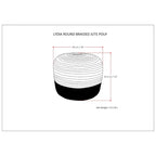 Round Pouf