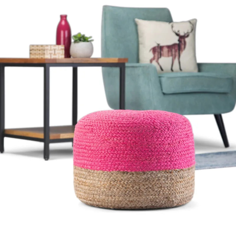 Round Pouf