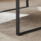 Modern PU Leather Upholstered Arm Chair with Steel Frame