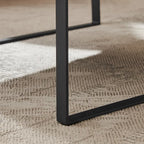 Modern PU Leather Upholstered Arm Chair with Steel Frame