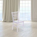Kids Resin Stacking Chiavari Chairs for Formal Events (Set of 10)