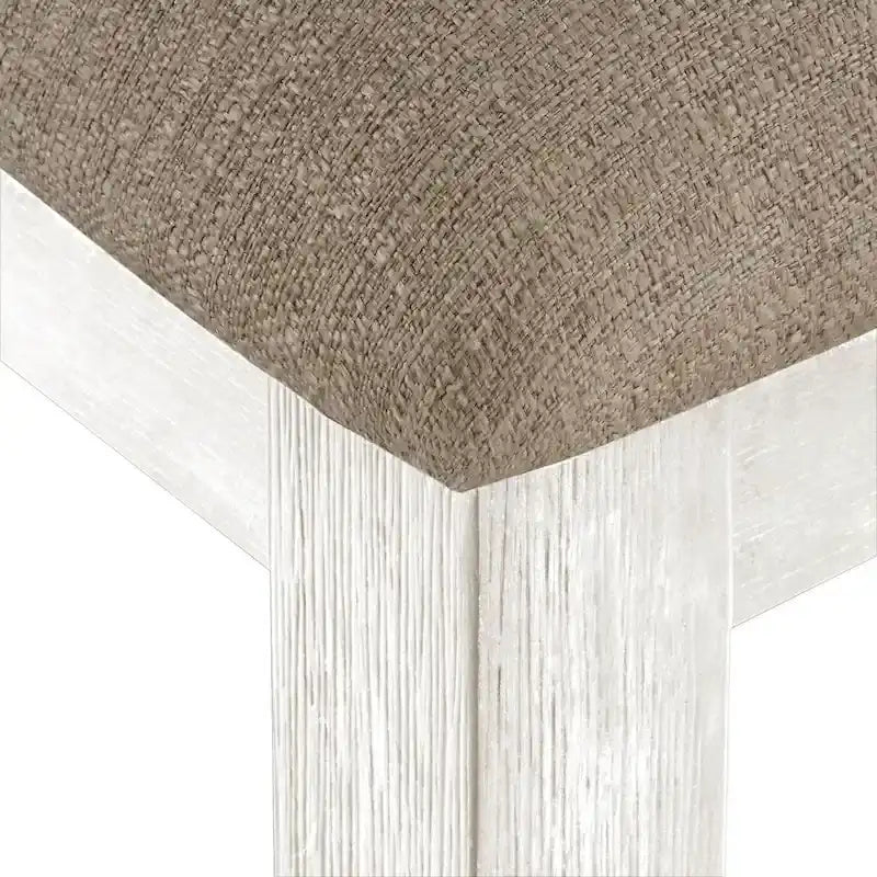 Two-Tone Fabric Counter Height Chair (Set of 2)