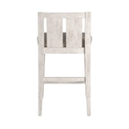 Two-Tone Fabric Counter Height Chair (Set of 2)