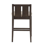 Two-Tone Fabric Counter Height Chair (Set of 2)
