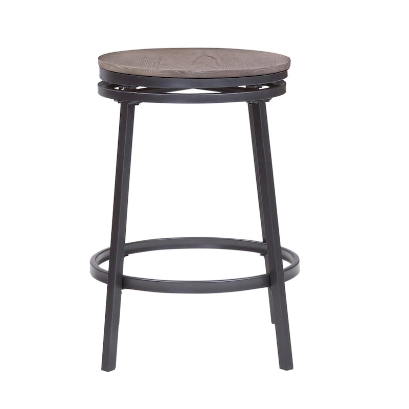 Backless Swivel Counter Stool