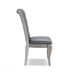 Glam Faux Leather Dining Chairs (Set of 2)