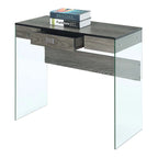 1 Drawer Glass 36 Desk