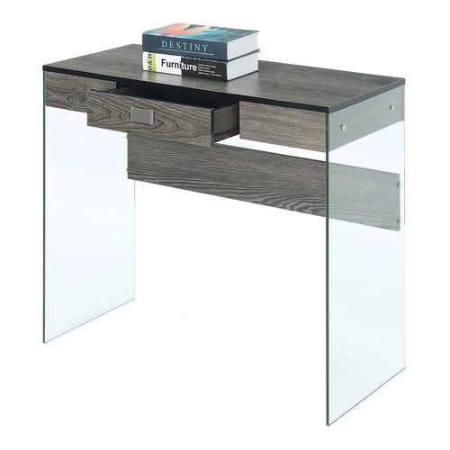 1 Drawer Glass 36 Desk