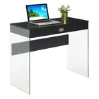 1 Drawer Glass 36 Desk