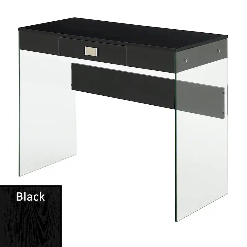 1 Drawer Glass 36 Desk