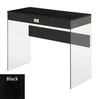 1 Drawer Glass 36 Desk