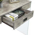 1 Drawer Glass 36 Desk