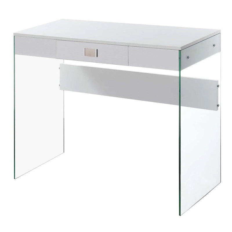 1 Drawer Glass 36 Desk