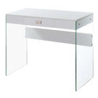 1 Drawer Glass 36 Desk
