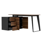 54.3 Office Computer Desk Corner Desk Reversible Cabinet