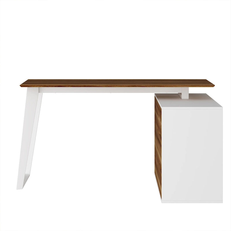 54.3 Office Computer Desk Corner Desk Reversible Cabinet