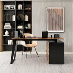 54.3 Office Computer Desk Corner Desk Reversible Cabinet