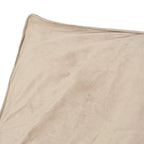 Velveteen 2 Seater Oversized Bean Bag Chair with Armrests