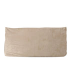 Velveteen 2 Seater Oversized Bean Bag Chair with Armrests