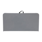 2.83-Foot Square Bi-Fold Plastic Folding Table with Carrying Handle