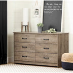 6-Drawer Double Dresser