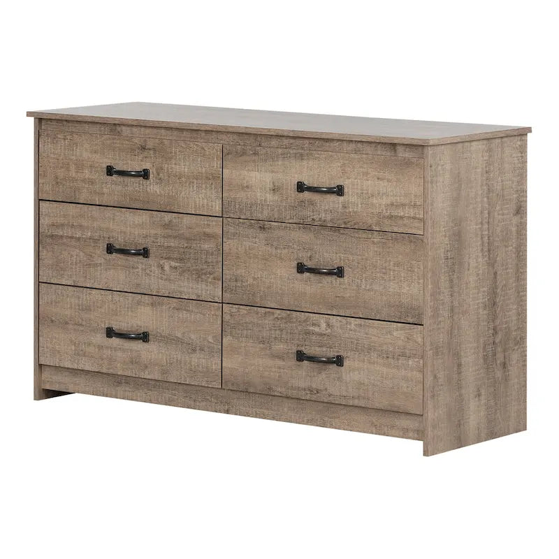 6-Drawer Double Dresser