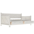 Twin Size Wooden Modern and Rustic Casual Style Daybed