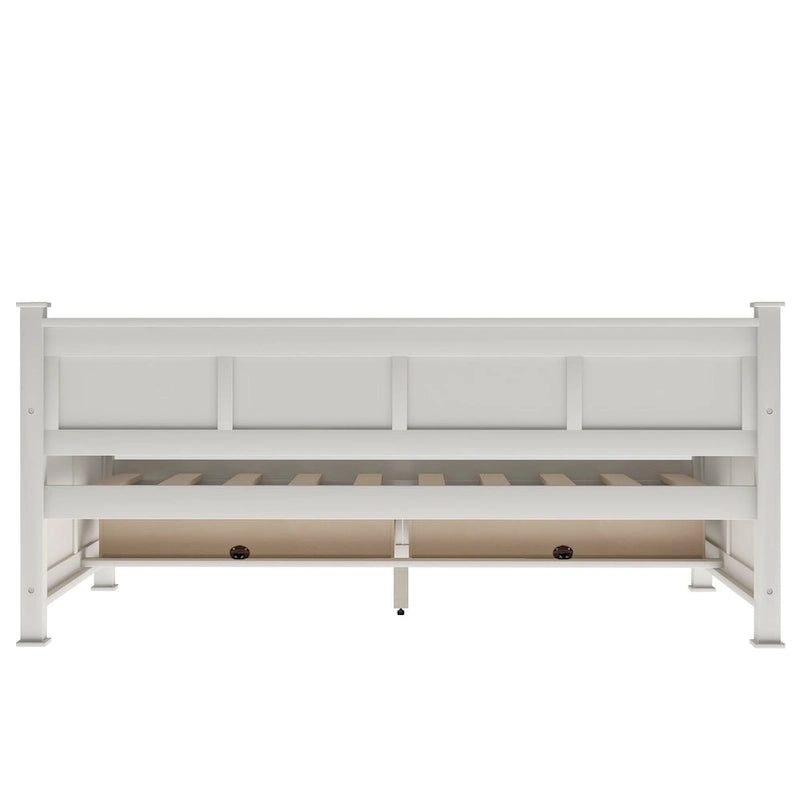 Twin Size Wooden Modern and Rustic Casual Style Daybed