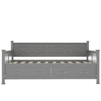 Twin Size Wooden Modern and Rustic Casual Style Daybed