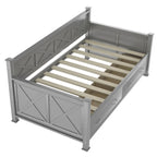 Twin Size Wooden Modern and Rustic Casual Style Daybed
