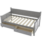 Twin Size Wooden Modern and Rustic Casual Style Daybed