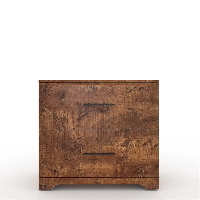 2-Drawer Storage Filing Cabinet
