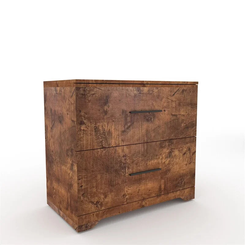 2-Drawer Storage Filing Cabinet