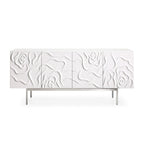 Modern White High Gloss Buffet