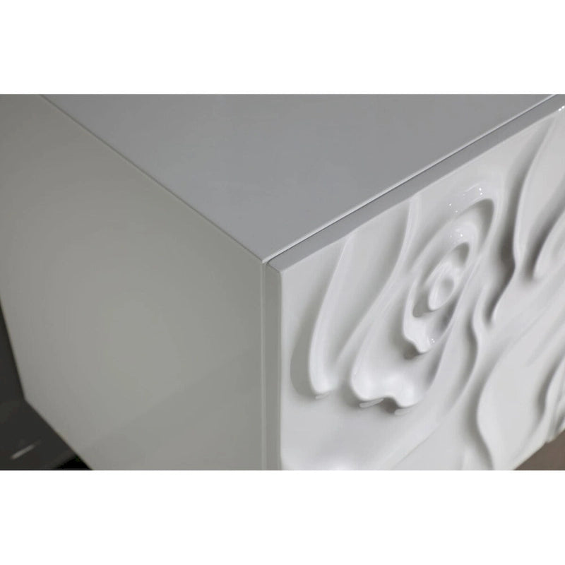 Modern White High Gloss Buffet