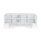 Modern White High Gloss Buffet