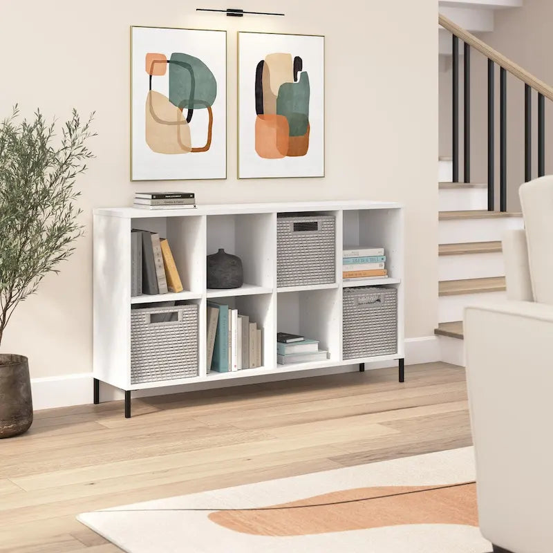 8 Cube Organizer Storage Bookcase