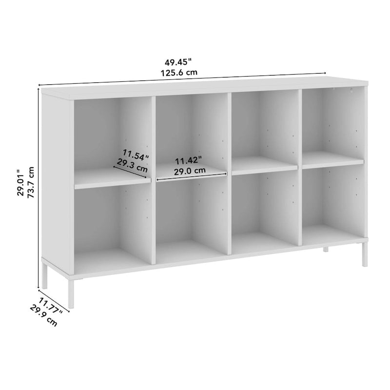 8 Cube Organizer Storage Bookcase